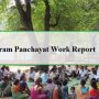 gram panchayat work report