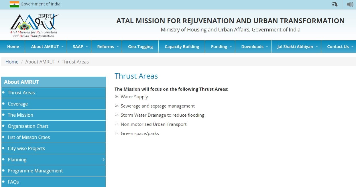 Thrust Areas