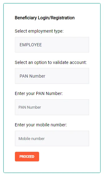 Mukhyamantri Lok Sevak Arogya Yojana Registration Form Employees